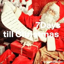 7 Days Until Christmas