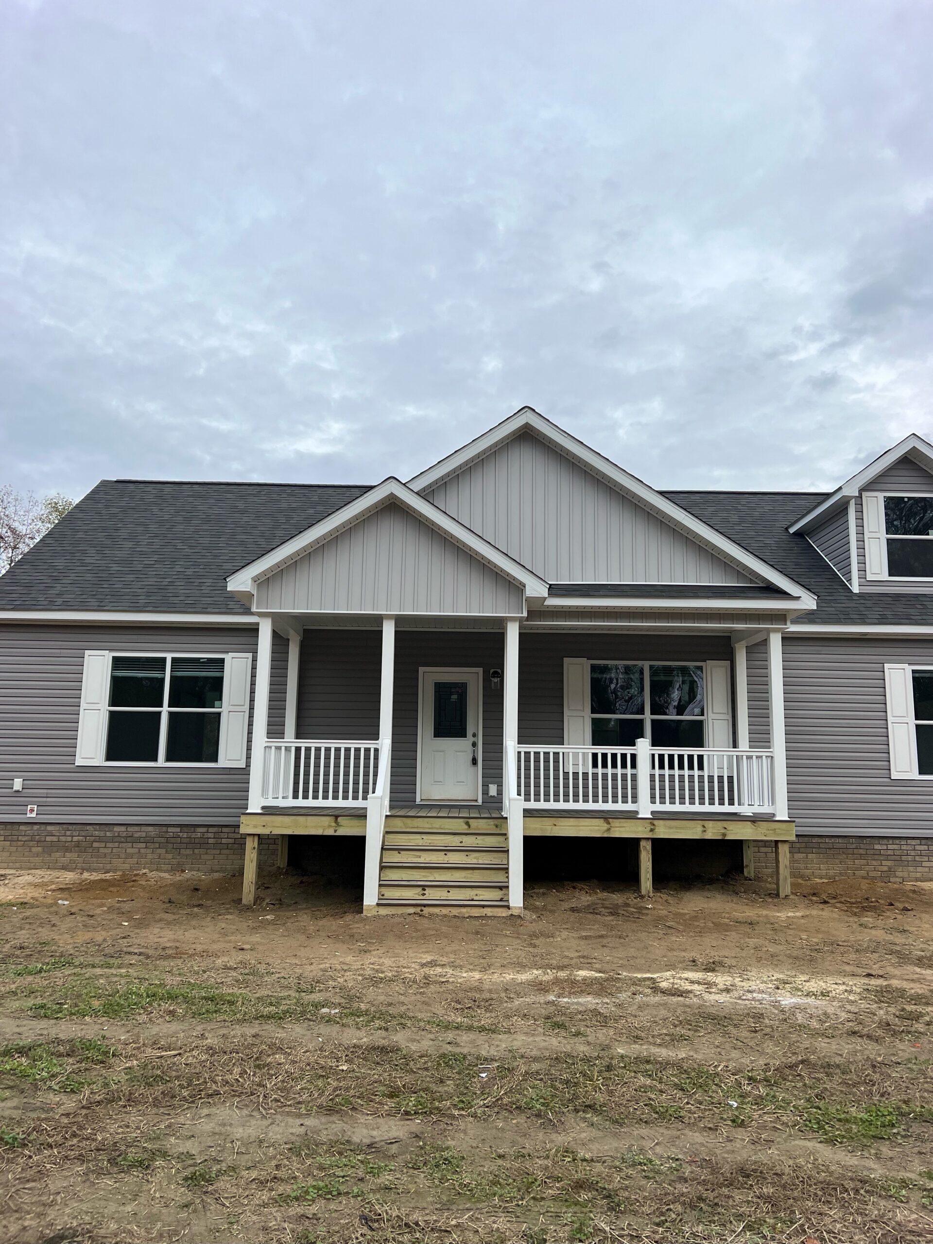 Twin Gable Porch Complete!